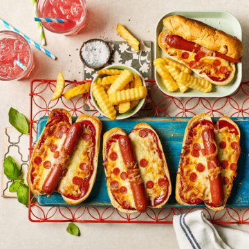 Gourmet Pizza Dogs