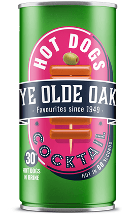 Ye Olde Oak Cocktail Hot Dogs 560g can